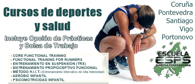 Cursos de deporte y salud natural con titulación internacional Universitaria